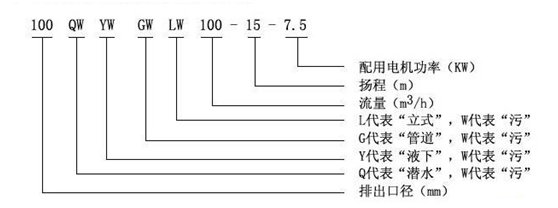 QW潛水排污泵 無(wú)堵塞排污泵 移動(dòng)排污泵 QW(圖1)